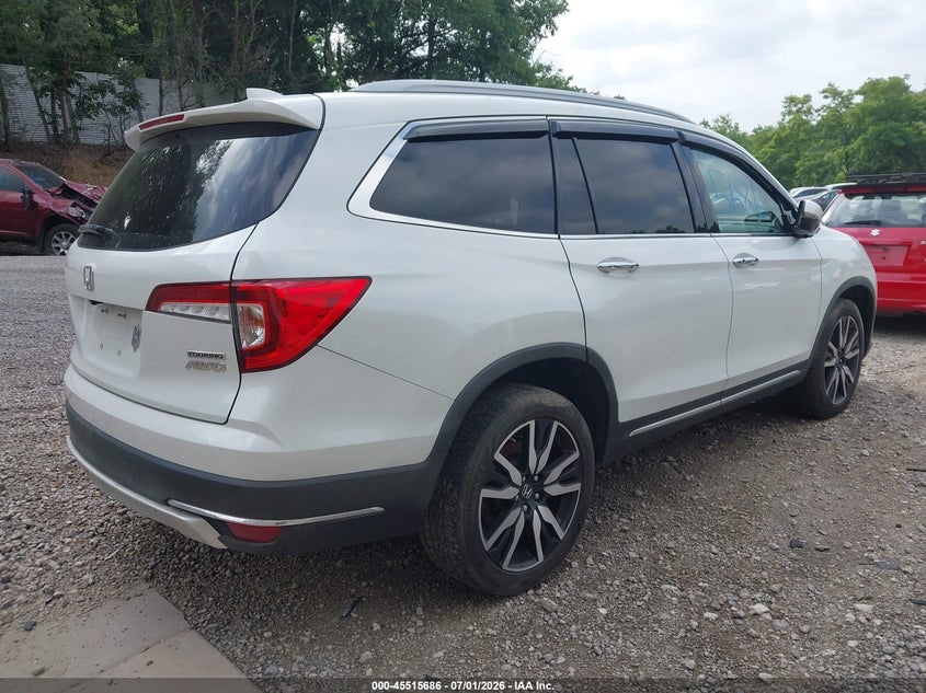 Vin: 5fnyf6h91lb060222, lot: 46013902, honda pilot awd touring 8 passenger 20204