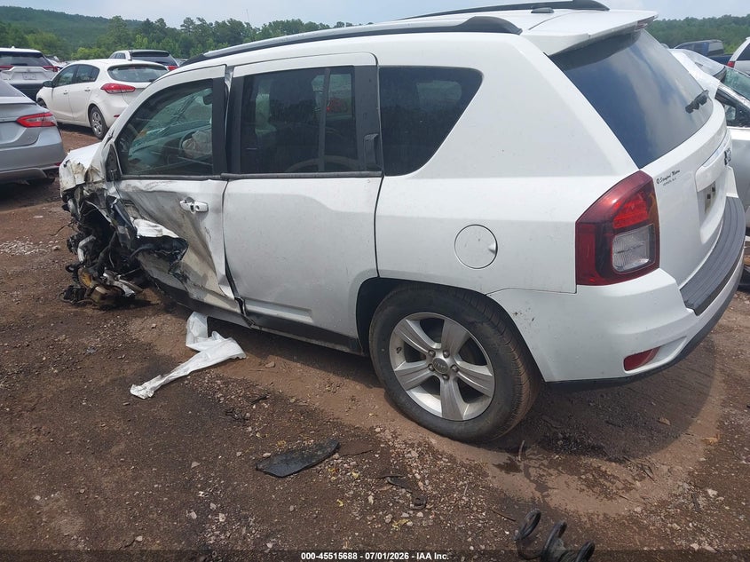Vin: 1c4njceb7ed603526, lot: 46013904, jeep compass latitude 20143