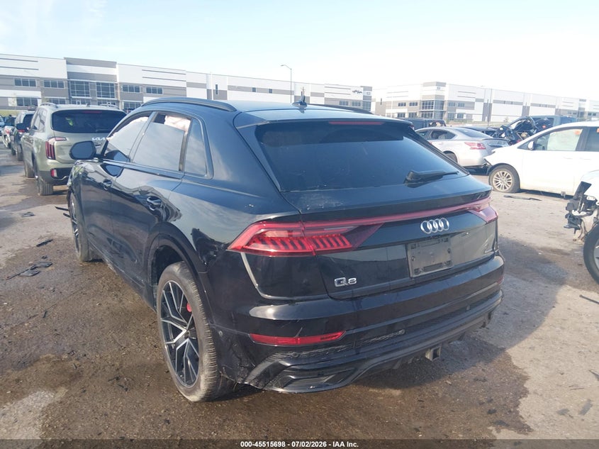 Vin: wa1evaf19md005123, lot: 46013914, audi q8 premium plus 55 tfsi quattro tiptronic 20213