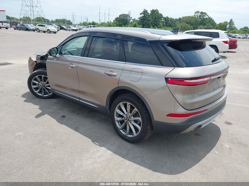 Vin: 5lmcj1c94lul26139, lot: 46013916, lincoln corsair standard 20203