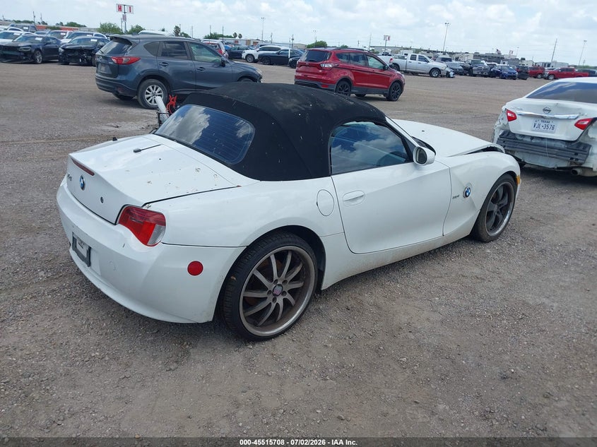 BMW Z4 2007 VIN 4USBU33527LW72277