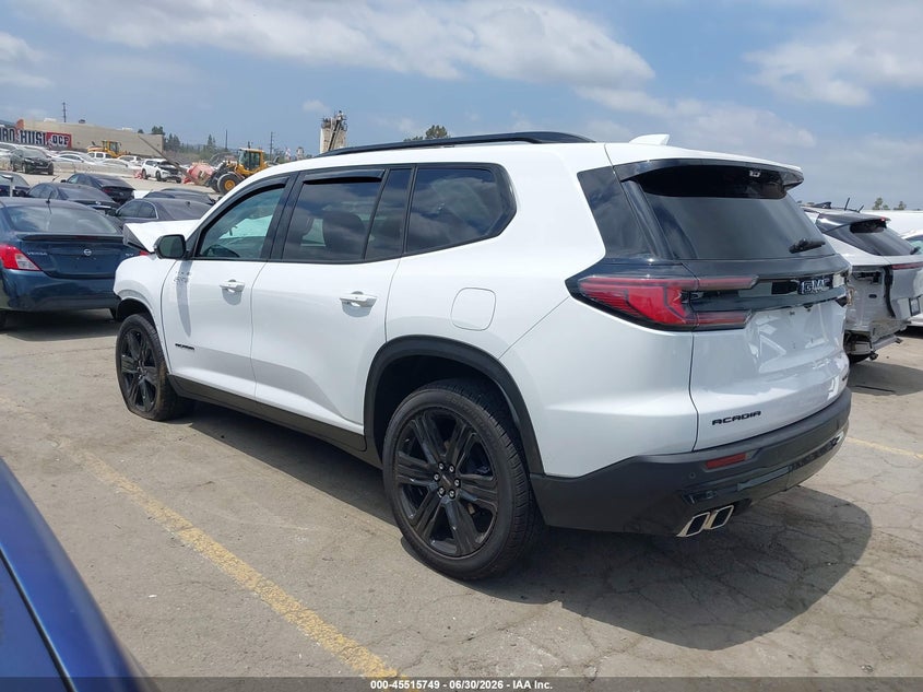 Vin: 1gkenkks7tj112833, lot: 46013965, gmc acadia elevation fwd 20263