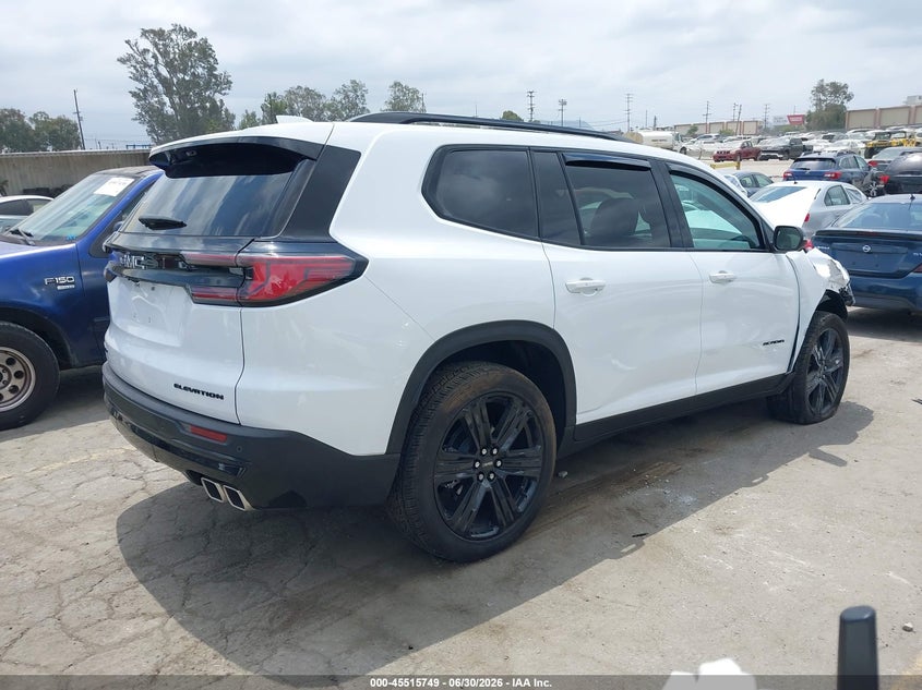 Vin: 1gkenkks7tj112833, lot: 46013965, gmc acadia elevation fwd 20264