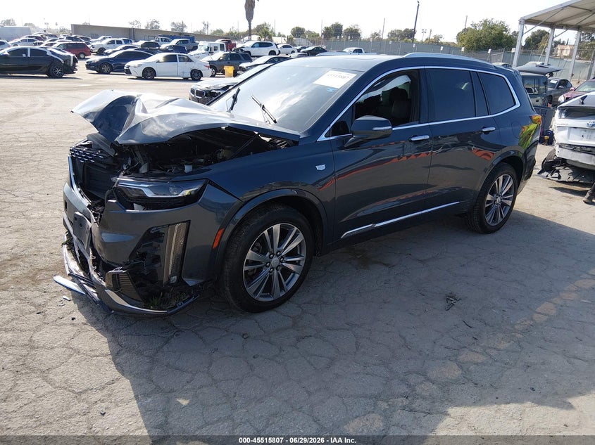 Vin: 1gykpcrs0lz157578, lot: 46014023, cadillac xt6 fwd premium luxury 20202