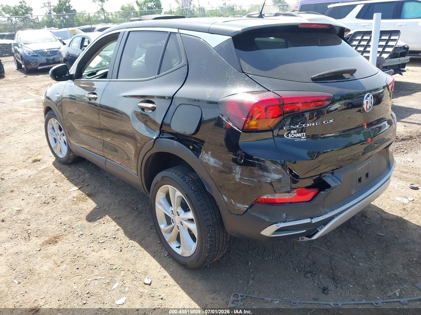 Vin: kl4mmbs29nb143650, lot: 46014026, buick encore gx fwd preferred 20223