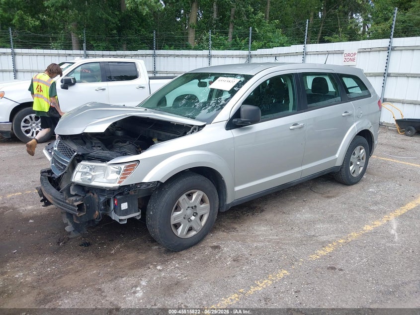 Vin: 3c4pdcab8ct207263, lot: 46014038, dodge journey se/avp 20122