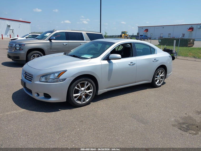 2013 Nissan Maxima, Обычный износ, IAAI, VIN 1N4AA5AP3DC838401 — фото 2