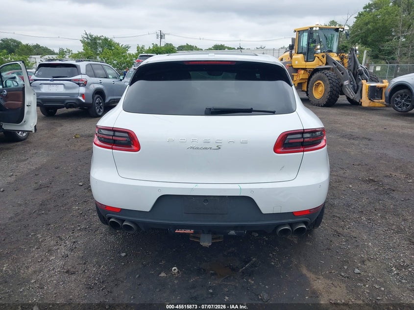 2016 Porsche Macan S VIN: WP1AB2A55GLB50391 Lot: 45515873
