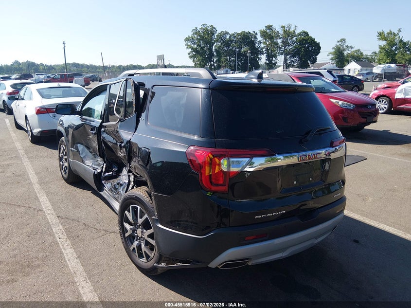 Vin: 1gkknulsxpz188437, lot: 46014132, gmc acadia awd slt 20233