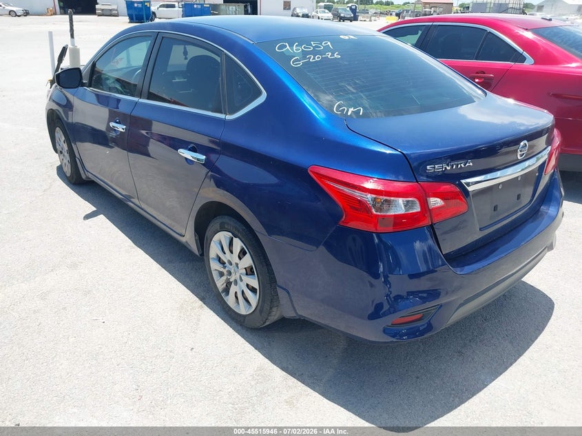 2018 NISSAN SENTRA auction photo 3