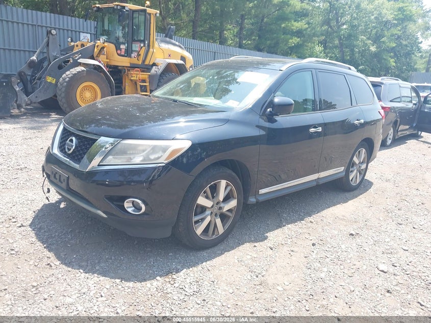 Vin: 5n1ar2mmxdc656385, lot: 46014162, nissan pathfinder platinum 20132