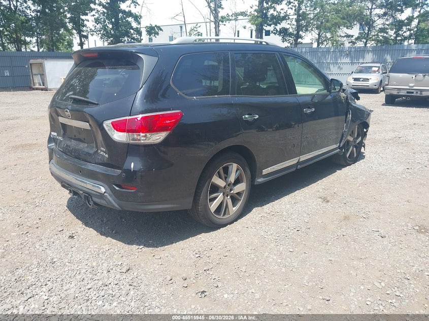 Vin: 5n1ar2mmxdc656385, lot: 46014162, nissan pathfinder platinum 20134