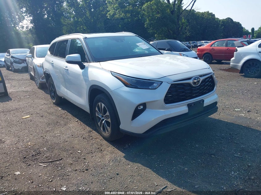 Vin: 5tdkdrbh2ps026417, lot: 46014164, toyota highlander xle 2023 img_1