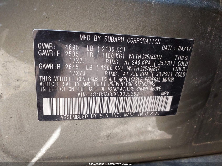 AtlanticExpress - Subaru Outback