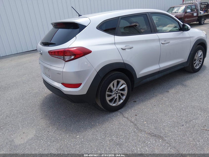 Vin: km8j2ca45ju656265, lot: 46014227, hyundai tucson se 20184
