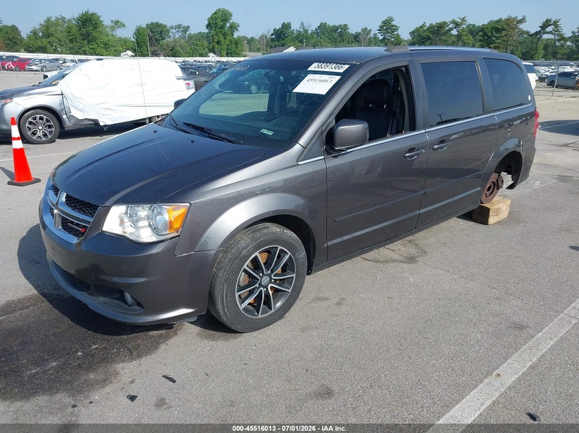 Vin: 2c4rdgcg7gr274132, lot: 46014229, dodge grand caravan sxt 20162