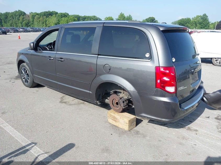 Vin: 2c4rdgcg7gr274132, lot: 46014229, dodge grand caravan sxt 20163