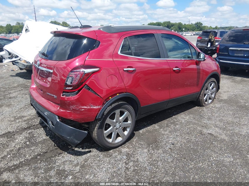Vin: kl4cjgsb8hb225472, lot: 46014265, buick encore essence 20174