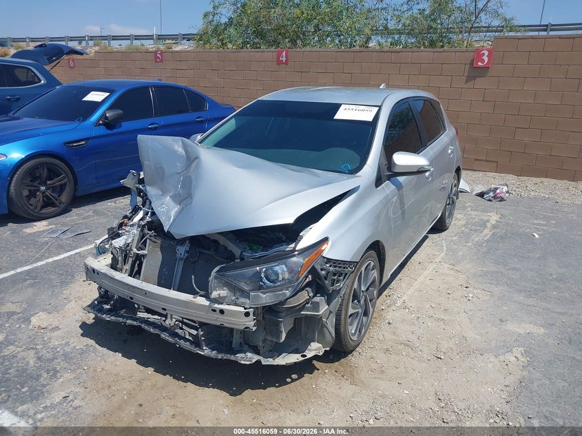 Vin: jtnkarje6gj506680, lot: 46014275, scion im 20162