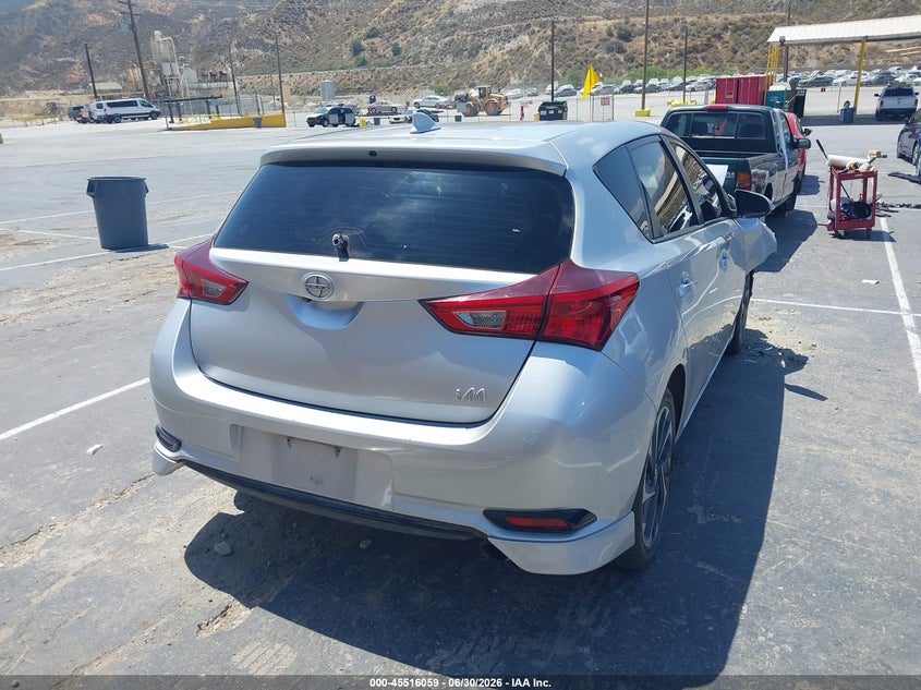 Vin: jtnkarje6gj506680, lot: 46014275, scion im 20164