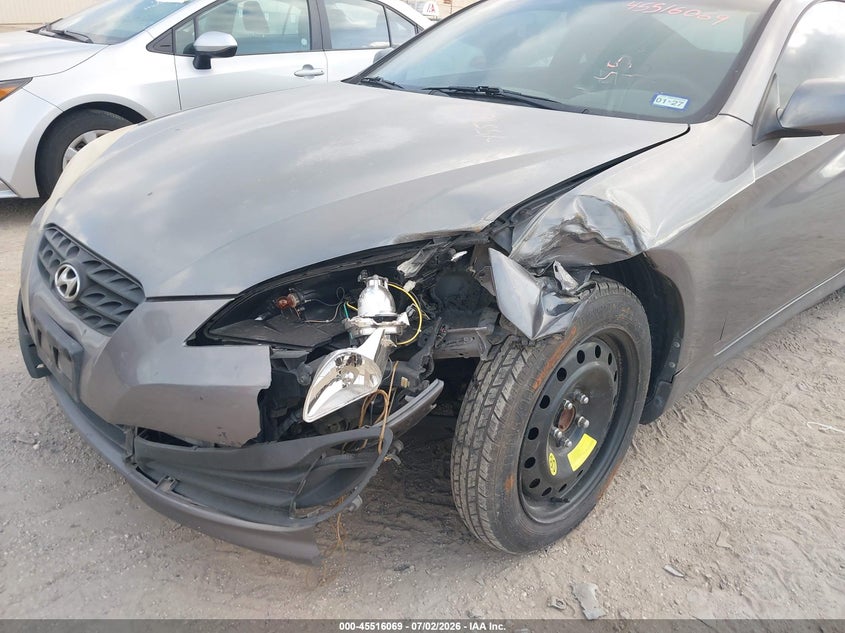 2012 Hyundai Genesis 2.0T VIN: KMHHT6KD6CU072617 Lot: 45516069