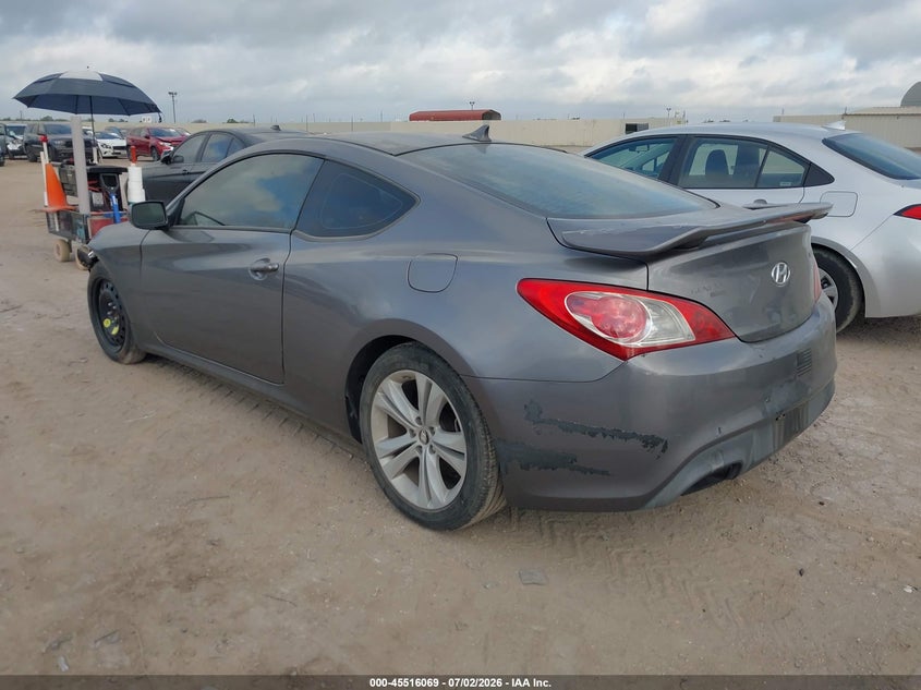 2012 HYUNDAI GENESIS auction photo 3