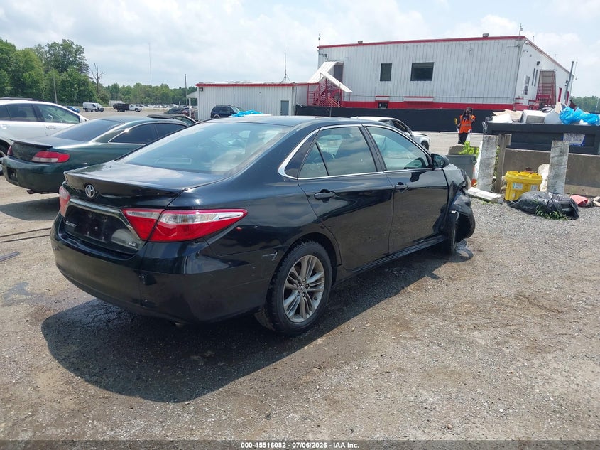 2016 TOYOTA CAMRY SEDAN N/A