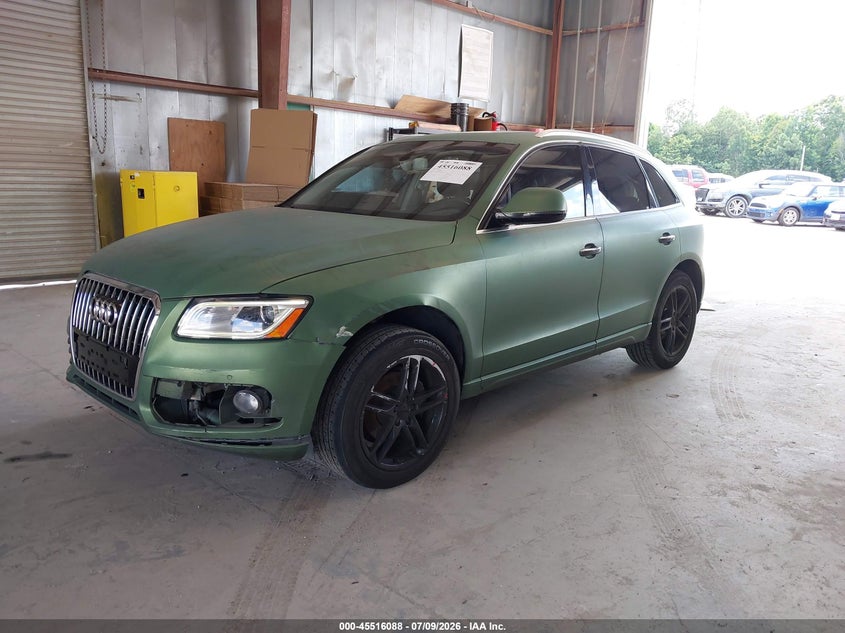 Vin: wa1l2afp6ga067525, lot: 46014304, audi q5 2.0t premium 20162