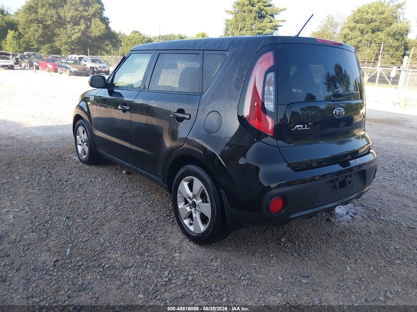 Vin: kndjn2a26j7890305, lot: 46014312, kia soul 20183