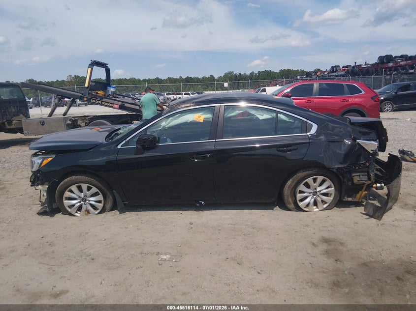 SUBARU LEGACY 2015 VIN 4S3BNBC65F3019737