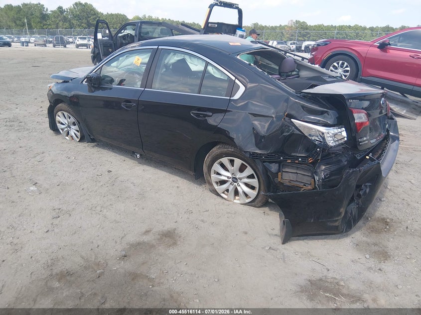 Vin: 4s3bnbc65f3019737, lot: 46014330, subaru legacy 2.5i premium 20153