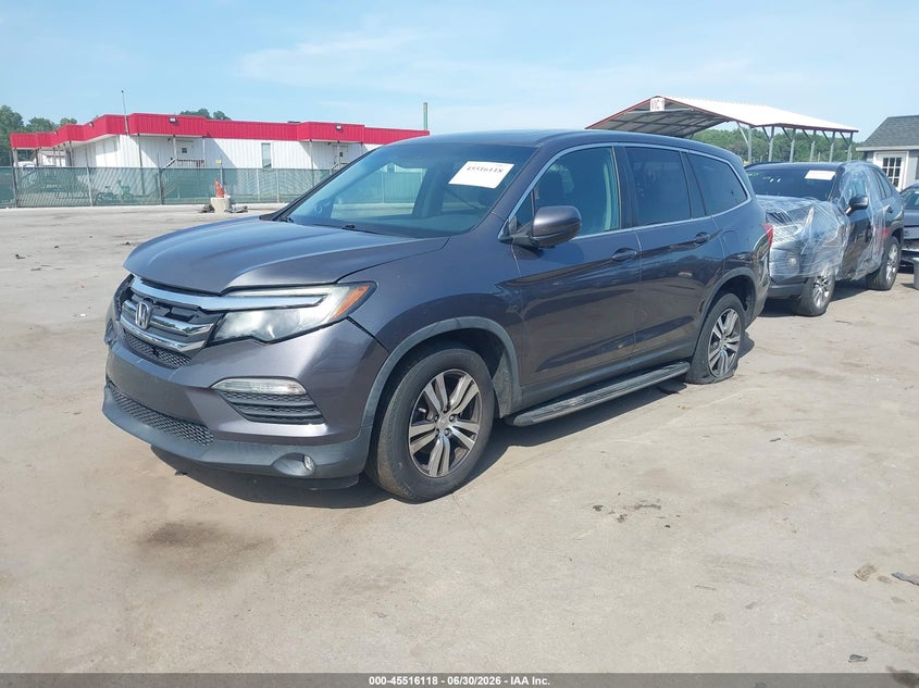 Vin: 5fnyf6h58jb038941, lot: 46014333, honda pilot ex-l 20182