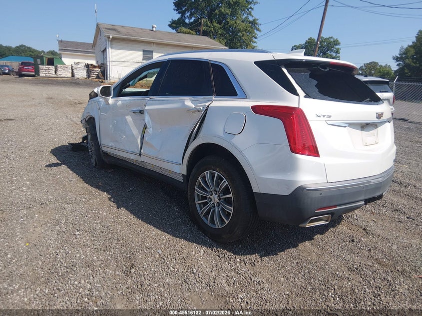 Vin: 1gyknbrs2hz102847, lot: 46014338, cadillac xt5 luxury 20173