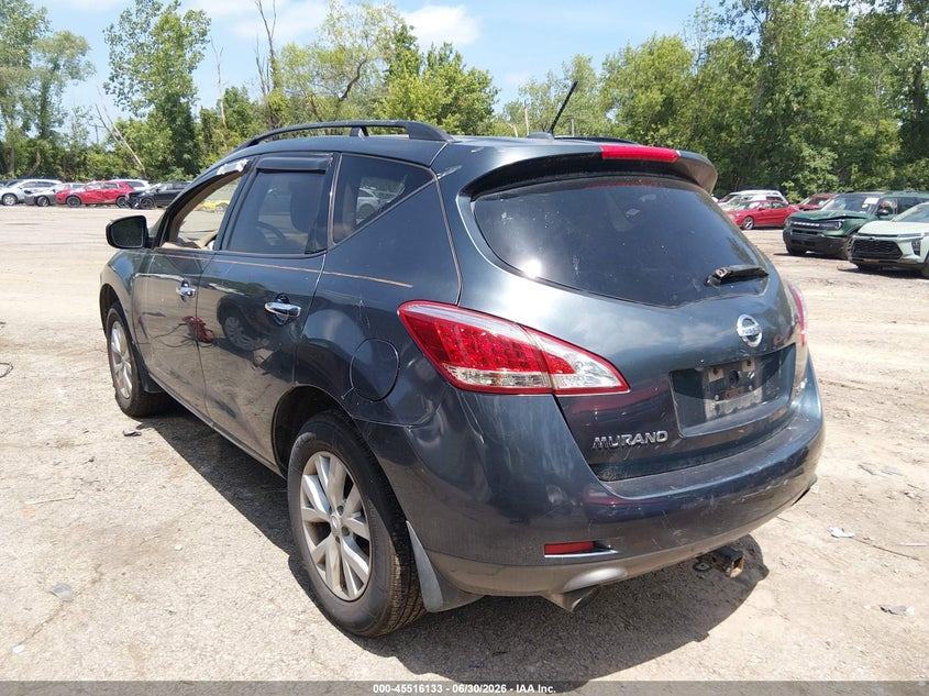 Vin: jn8az1mw5cw208671, lot: 46014349, nissan murano sv 20123