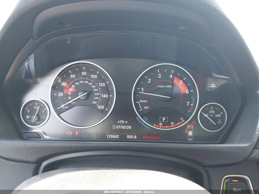 2016 BMW 340I auction photo 7