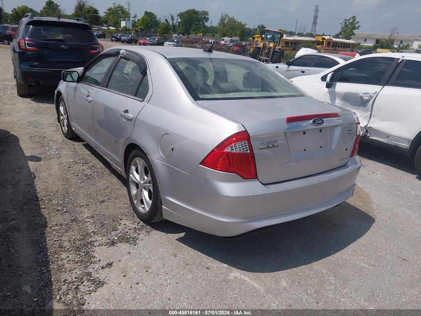 Vin: 3fahp0cg2cr386213, lot: 46014377, ford fusion sel 20123