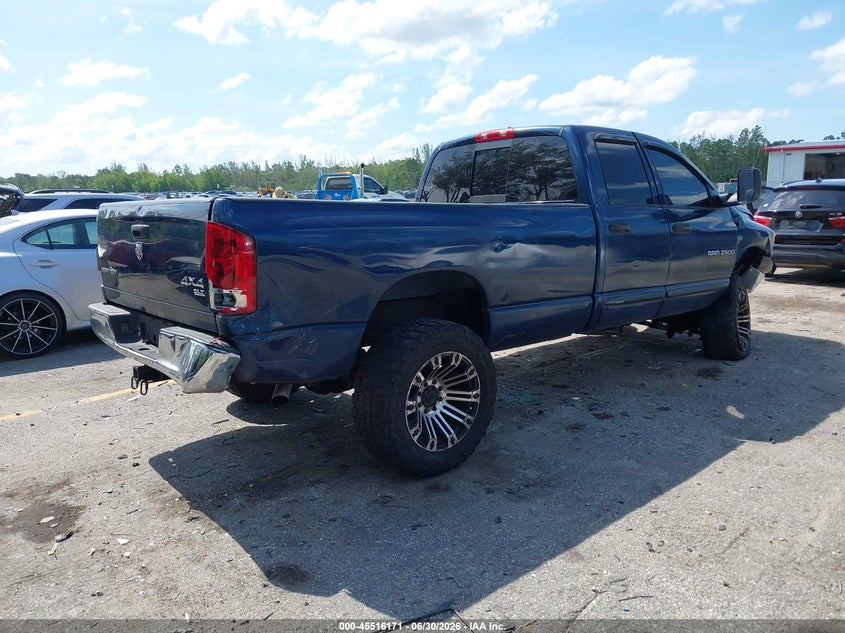 2006 DODGE RAM 2500 auction photo 4