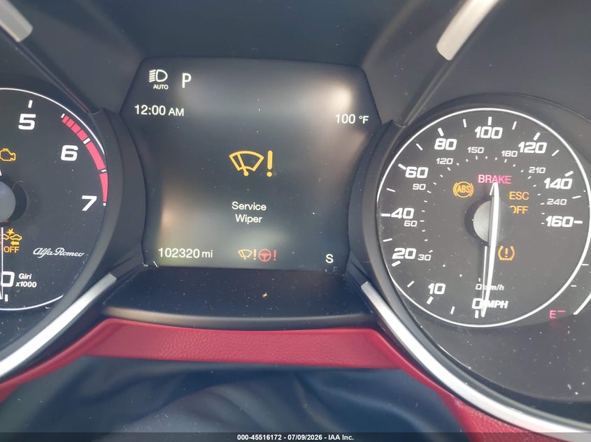 2021 Alfa Romeo Stelvio Ti Awd VIN: ZASPAKBN5M7D09774 Lot: 45516172