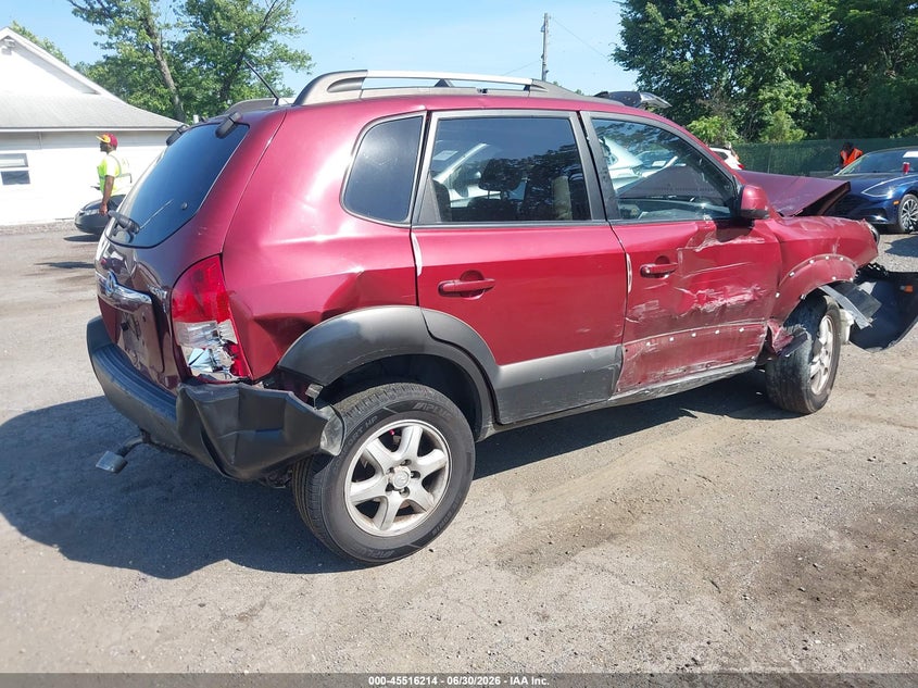 2005 HYUNDAI TUCSON auction photo 4