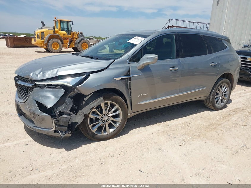 Vin: 5gaerdkw2pj100241, lot: 46014456, buick enclave avenir fwd 20232