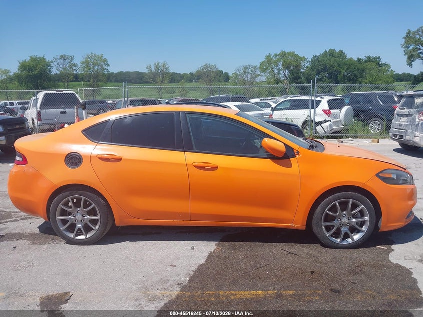 2014 Dodge Dart Sxt VIN: 1C3CDFBBXED786767 Lot: 45516245