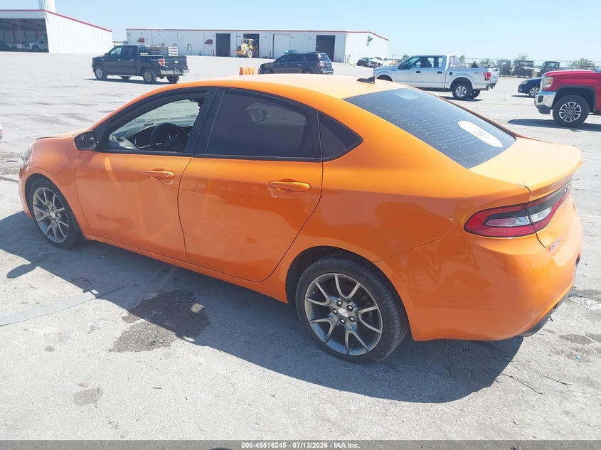 Vin: 1c3cdfbbxed786767, lot: 46014461, dodge dart sxt 20143