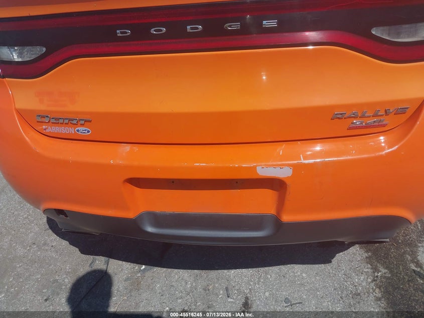 2014 Dodge Dart Sxt VIN: 1C3CDFBBXED786767 Lot: 45516245