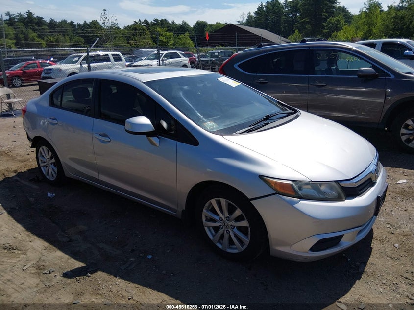 2012 HONDA CIVIC auction photo 1