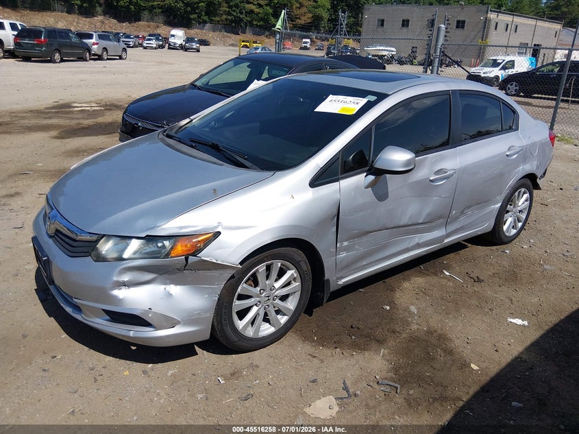 2012 HONDA CIVIC auction photo 2