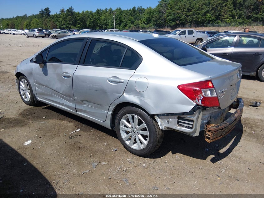 2012 HONDA CIVIC auction photo 3