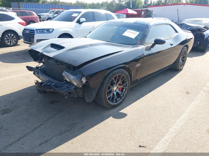 Vin: 2c3cdzdj0gh275127, lot: 46014478, dodge challenger srt 392 20162