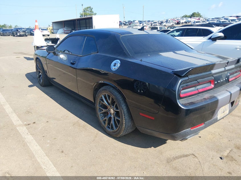 Vin: 2c3cdzdj0gh275127, lot: 46014478, dodge challenger srt 392 20163