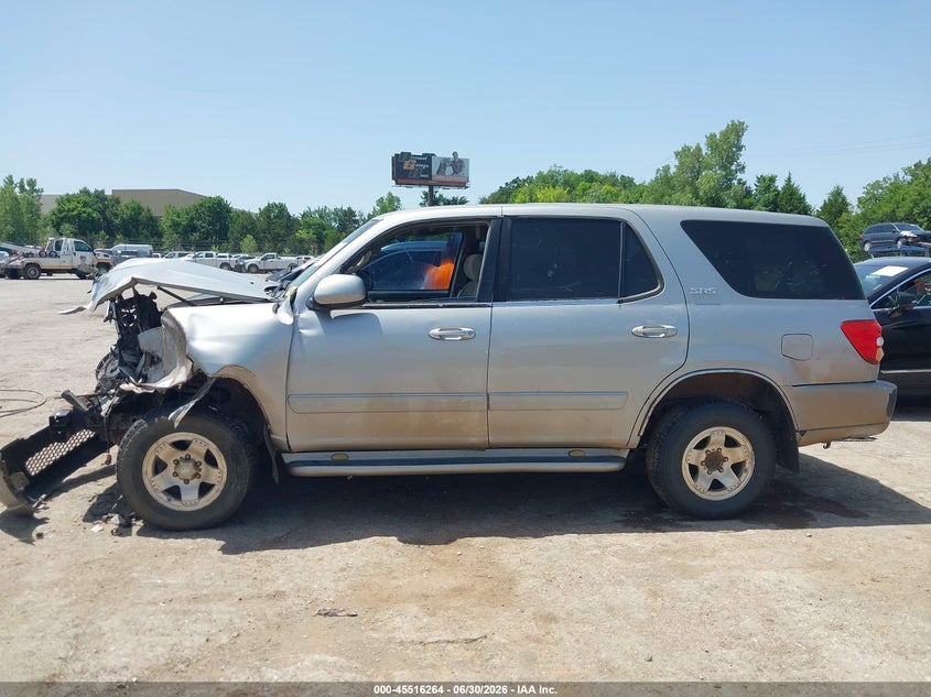 2002 Toyota Sequoia Sr5 V8 VIN: 5TDZT34A22S122135 Lot: 45516264