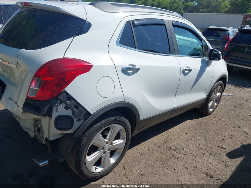 Vin: kl4cjasb8gb645745, lot: 46014574, buick encore 20164